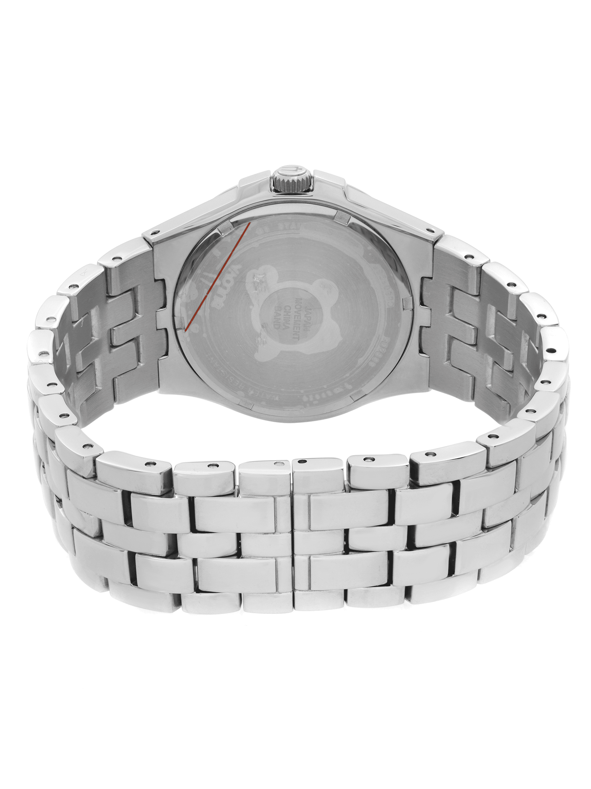 Men'S Crystal Stainless Steel Watch 96B235