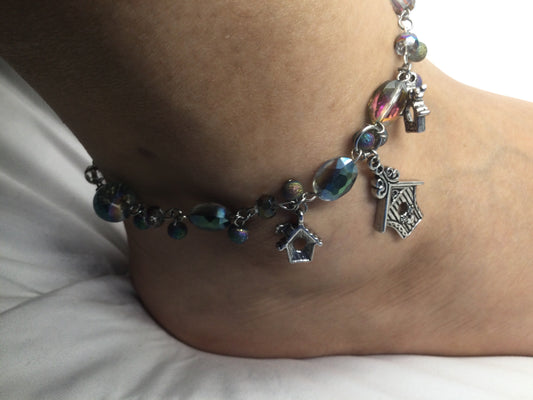 Thinking of home anklet Lennux signature